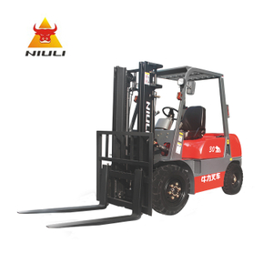 NIULI Brand Container Mast Diesel Forklift 2ton 2.5ton 3 Ton 5 Ton Forklift Truck with Side Shift Japanese Engine