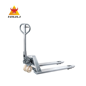 NIULI Hand Operated Pallet Truck 2t 2.5t 3t Galvanized Manual Hydraulic Pallet Jack