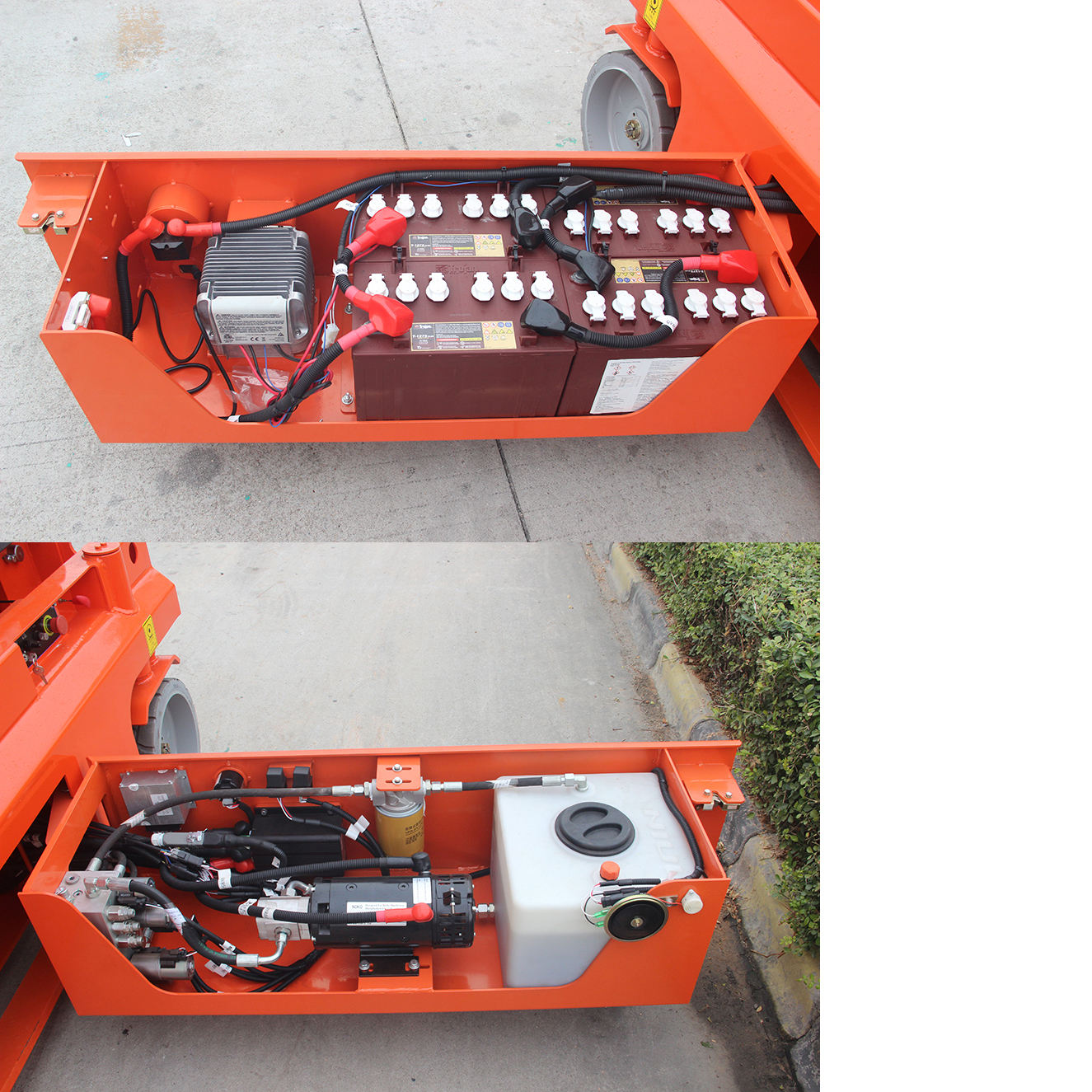 single man electric scissor lift