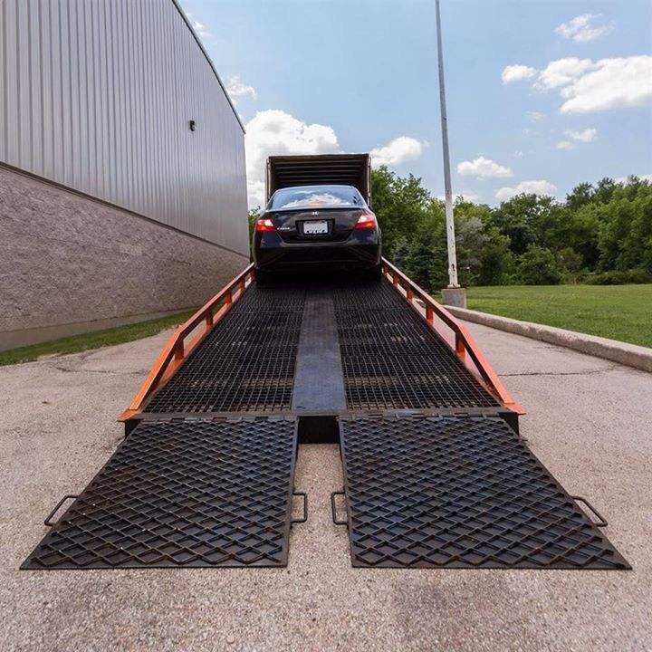 NIULI Container Load Ramp 6ton to 10ton warehouse loading ramp NIULI Container Load Ramp 6ton to 10ton warehouse loading ramp