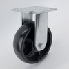 Heavy duty slip surface black copolymerization caster wheel (PP)