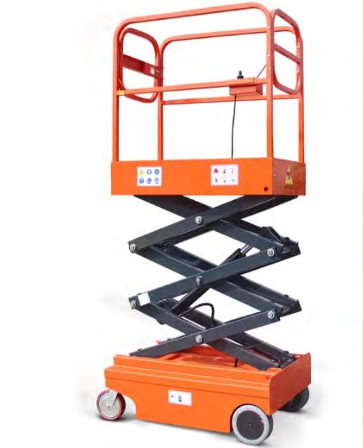small scissor lift platform