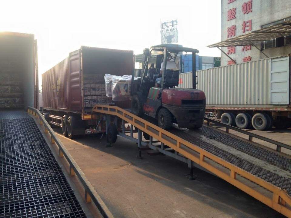 NIULI Container Load Ramp 6ton to 10ton warehouse loading ramp NIULI Container Load Ramp 6ton to 10ton warehouse loading ramp
