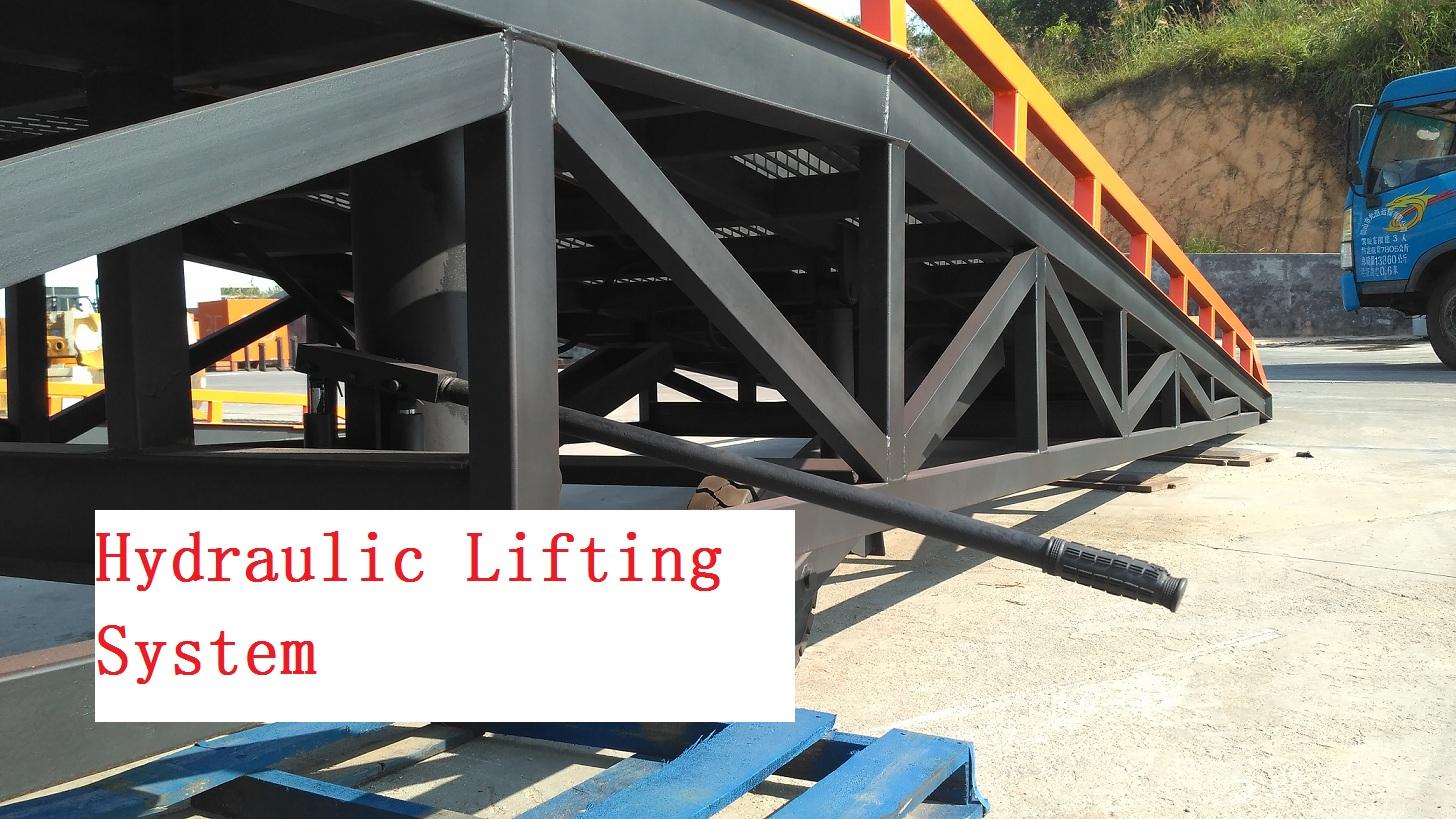 NIULI Container Load Ramp 6ton to 10ton warehouse loading ramp NIULI Container Load Ramp 6ton to 10ton warehouse loading ramp