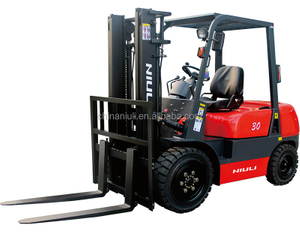 NIULI 3 Ton Isuzu Diesel Engine Forklift Truck with Manufacturers