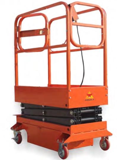 small scissor lift trolley
