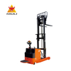 NIULI High Quality Telehandler China All Electric Walking Reach Pallet Truck Stacker Price Automatic Transmission Forklift