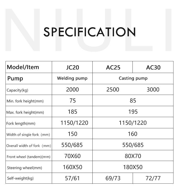 high lift pallet truck 2000kg high lift pallet truck 2000kg