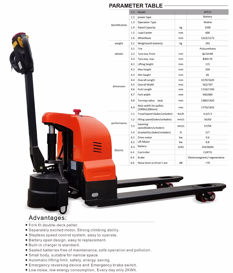 electric pallet truck