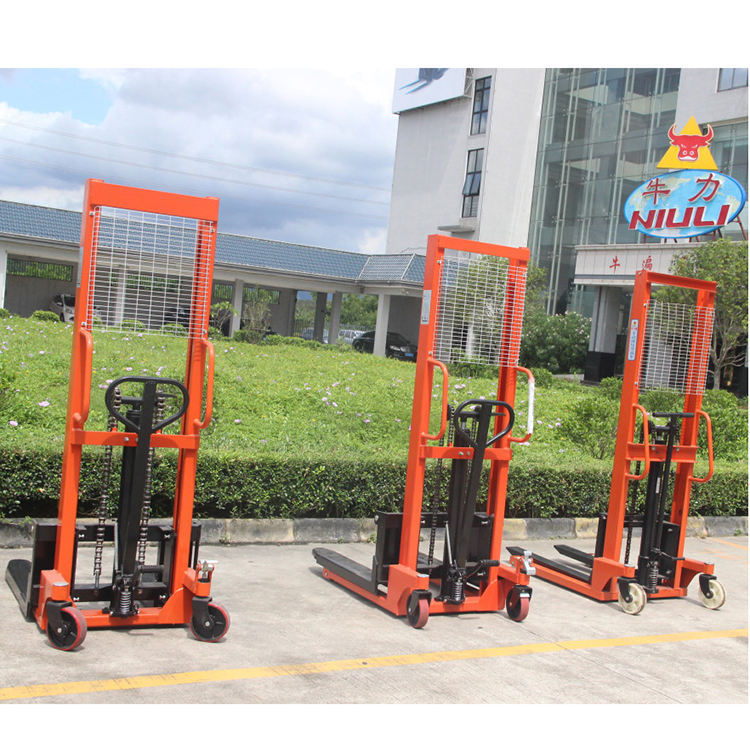 Manual Hand Stacker Pallet Forklift Use in Warehouse Stacker Hydraulic Manual Lift Manual Hand Stacker Pallet Forklift Use in Warehouse Stacker Hydraulic Manual Lift