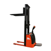 NIULI Stand Driven All Electric Hydraulic Lifter Stacker Full Electric Forklift Power Pallet Stacker