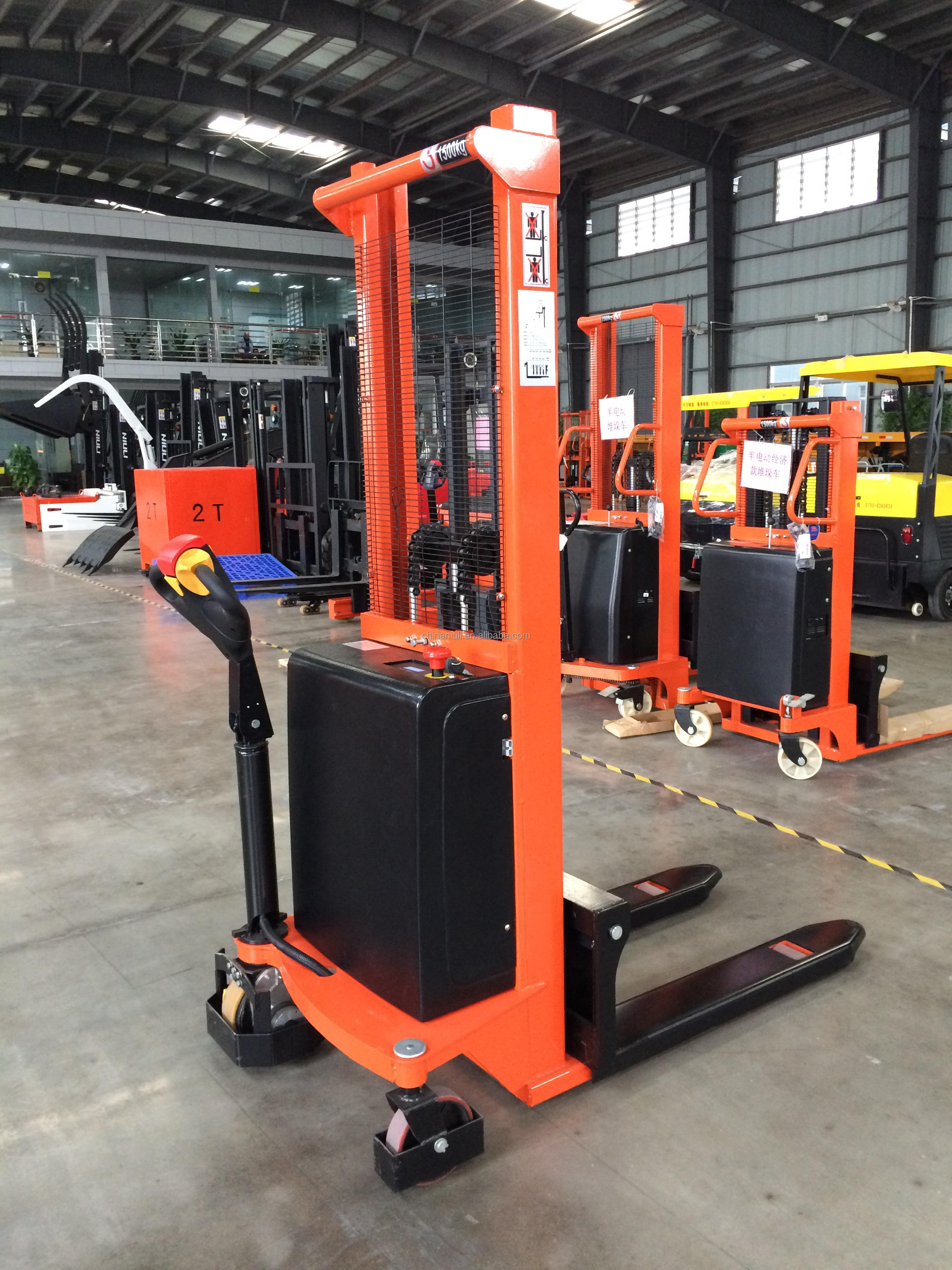 electric stacker review