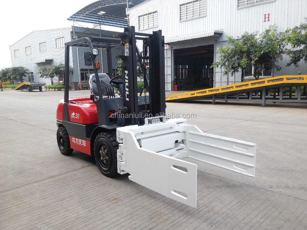 Diesel Forklift Attachment Paper Roll Clamp Forklift for Sale