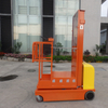 NIULI Full Electric Stock Order Picker Self Propelled Aerial Work Platform for Materials Picker