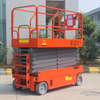 NIULI Battery Powered 220V Mobile Electric Self-propelled Hydraulic Scissor Lift Platform Table