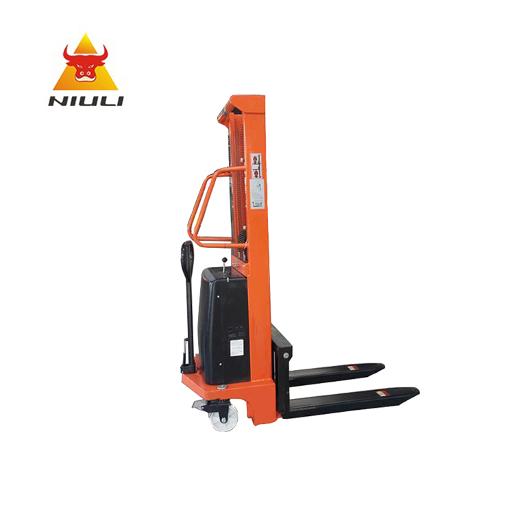 NIULI 2000kg Semi Electric Hydraulic Pallet Forklift Lifting Stacker