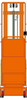 Full Electric Order Picker Lift 5 Meters