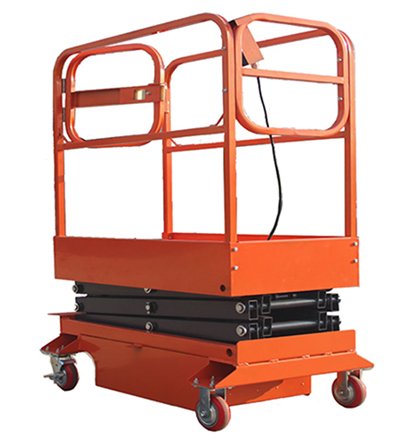 How to operate a scissor lift？