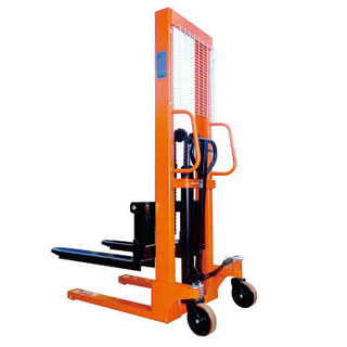 Heavy Duty C Shaped Steel Frame Hydraulic Pallet Hand Stacker