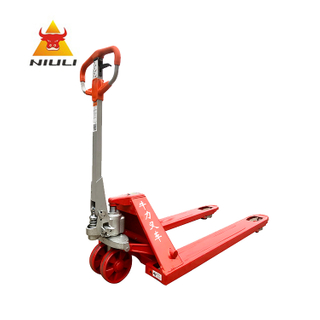 NIULI Logistic Storage Equipment Manual Transpalet Hydraulic BF Hand Pallet Truck