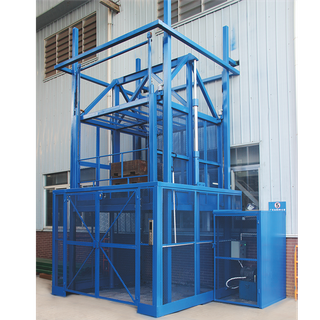 NIULI 2ton 5 Ton Hydraulic Mezzanine Floor Cargo Raised Storage Lift Platform Vertical Car Garage Lift for Basement Or Warehouse