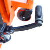 Wide Leg Manual Forklift Stacker Special Size Straddle Leg Pallet Manual Hand Stacker Lift