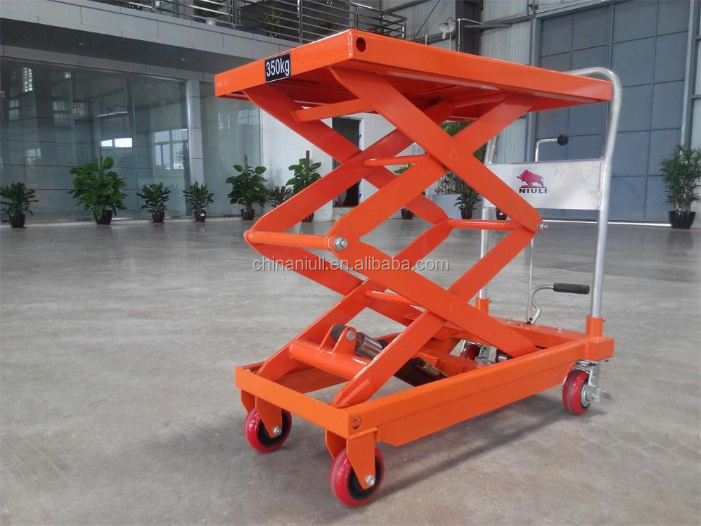 Hand Hydraulic Pallet Lift Table Truck