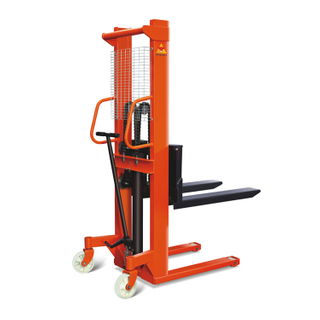 Telehandler Manual Stacker Pallet Forklift Manual Lifter Hydraulic Hand Lift Stacker