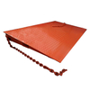 NIULI Manual Dock Leveler Container Loading Ramp Hydraulic Mobile Loading Container Yard Ramp for Forklift Truck