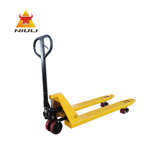 NIULI China Manufacturer 2000kg Hydraulic Pump Truck Hand Pallet Jack Transpallet Manual Pallet Truck