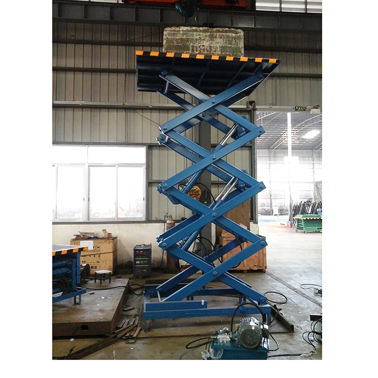Outdoor Hydraulic Goods Freight Cargo Lift Elevator for Warehouse