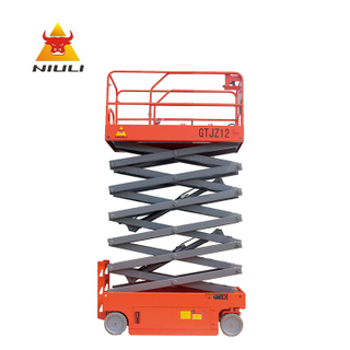 Electric Towable Lift Table Cherry Picker Man Lifter Skyjack Scissor Lift Cart Mobile Manual Hydraulic Aerial Lift Platform