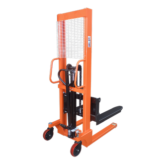 1.0 Ton 1.6m Manual Stacker with Fixed Forks Hand Pallet Stacker