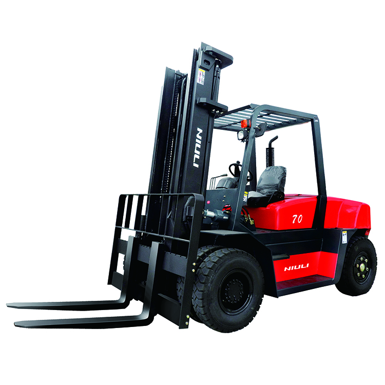 Niuli 7ton Diesel Forklift Can Work in Container