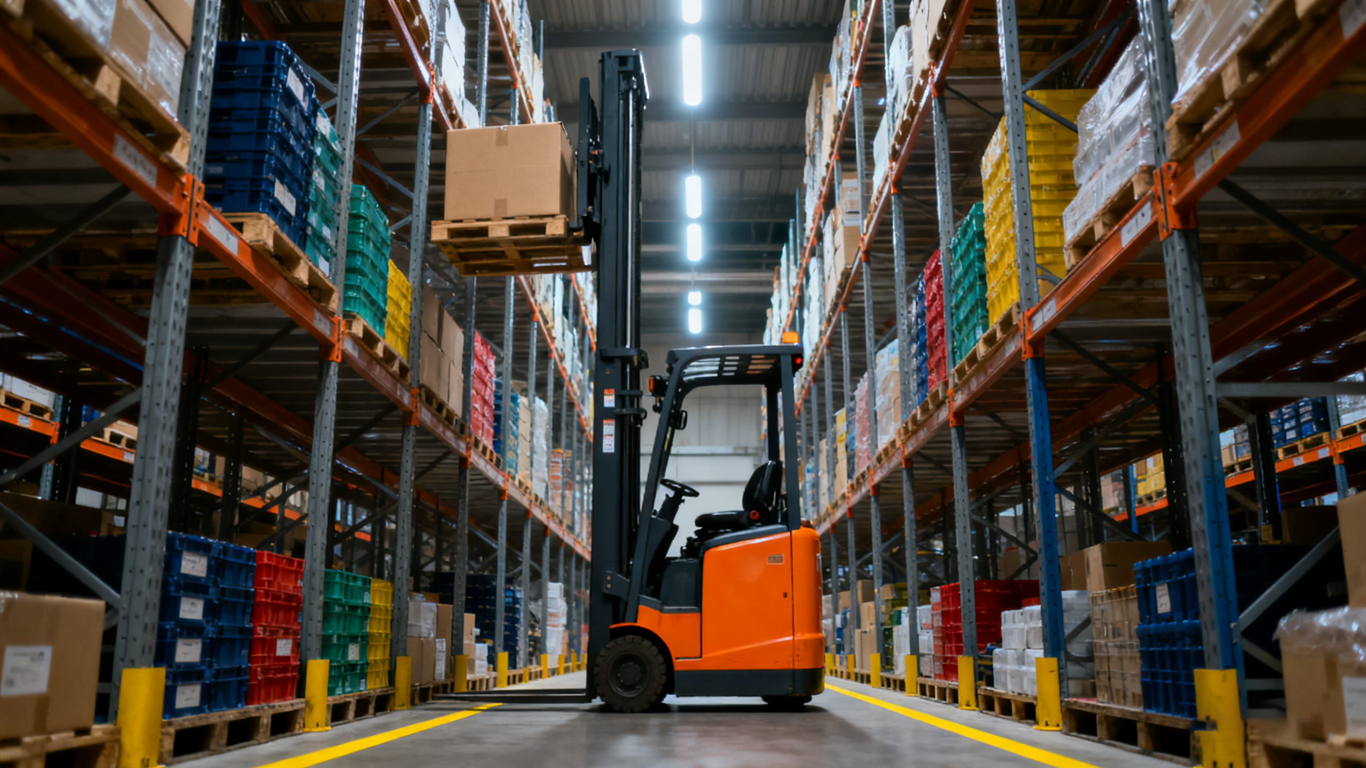 forklift reach truck