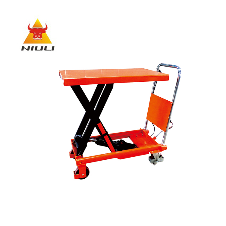 NIULI Telescopic Hydraulic Lift Table Transpalet Platform Lift Hand Truck Scissor Lift