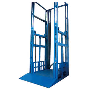 Industrial Inside Goods Lift Elevator Electric Floor Straight Top Heavy Lifting Working Platform