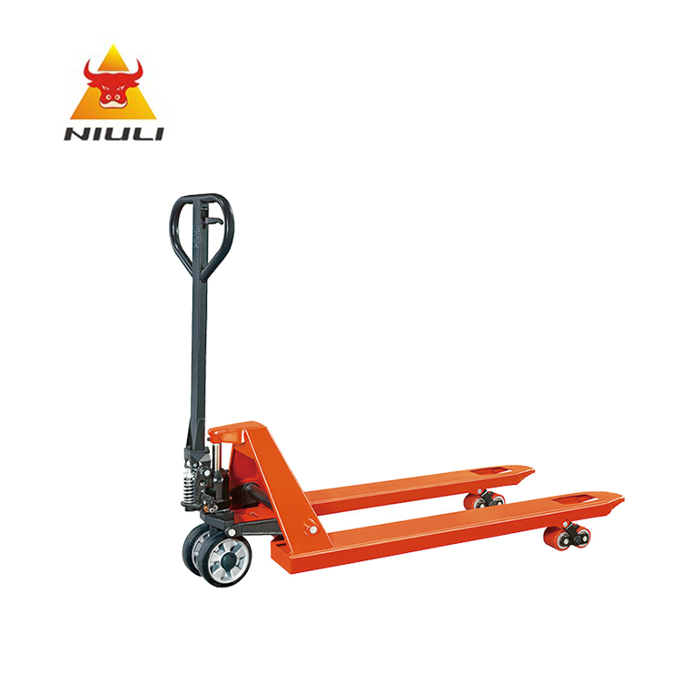 NIULI Manual Pallet Truck Walking Hydraulic Forklift