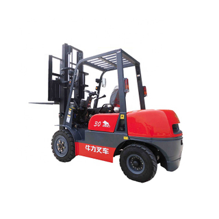 Montacarga Forklift Truck Optional Mast 3 Ton Counterbalance Diesel Forklift with Isuzu C240 Engine