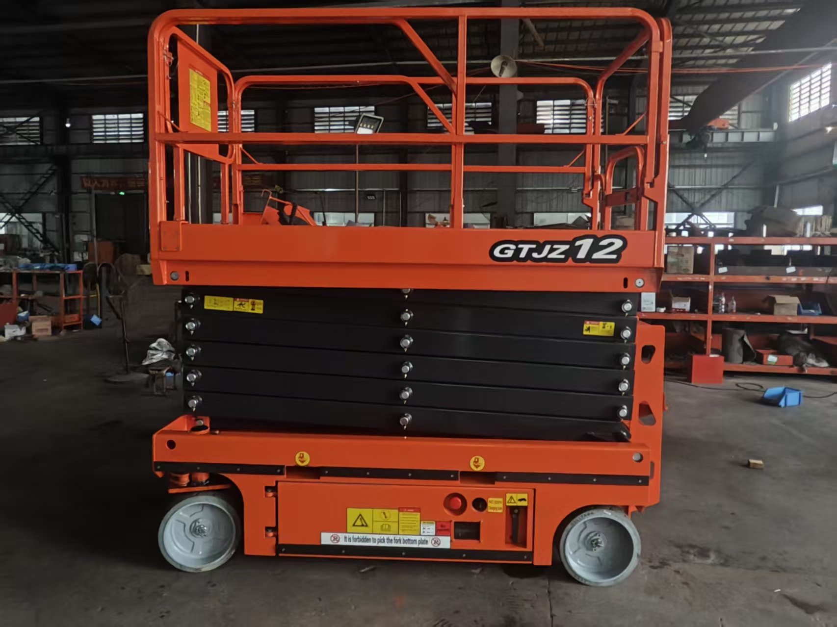 The Working Principle of The Lifting Platform