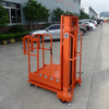 NIULI Semi- Electric Stock Order Picker Manual Aerial Work Platform for Materials Picker