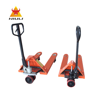 NIULI Goods Transpallet AC Casting Pump Hydraulic Jack Manual Forklift 2.5 Ton 2500kg Hand Pallet Truck