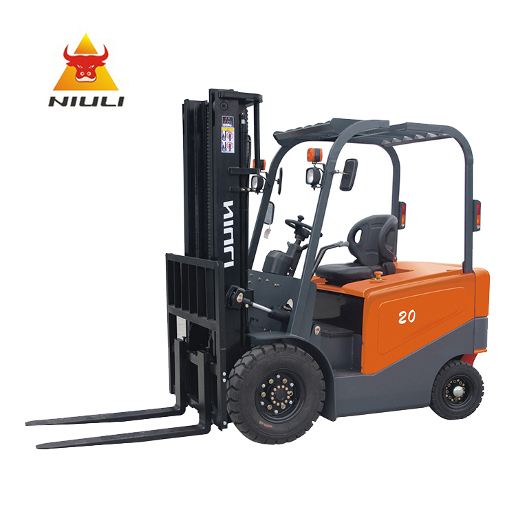 NIULI Electric Forklift 2ton,2.5ton,3ton Capacity Fork Lift Truck Hydraulic Stacker Trucks