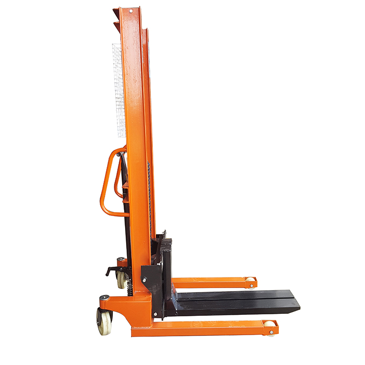 NIULI Manual Pallet Stacker 3 Ton Hydraulic Manual Hand Portable Stacker Forklift for Sale China