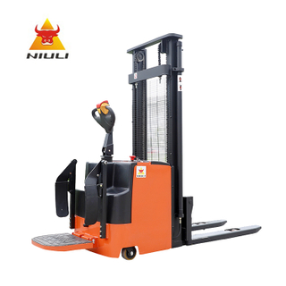 NIULI Machinery Equipment Forklift Electric Pallet Stacker 5m for Warehouse
