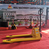 NIULI New Model Material Handling Equipment 1.5ton 48v Lithium Battery Powered Mini Semi Electric Jack Pallet Truck