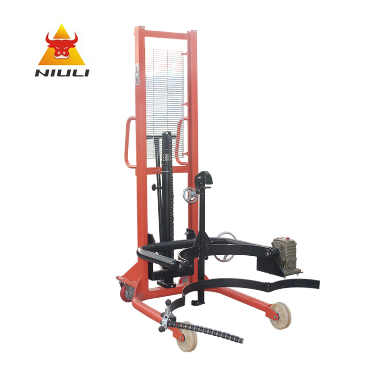 NIULI Good Quality Hydraulic Manual Drum Lifter Rotator for Sale