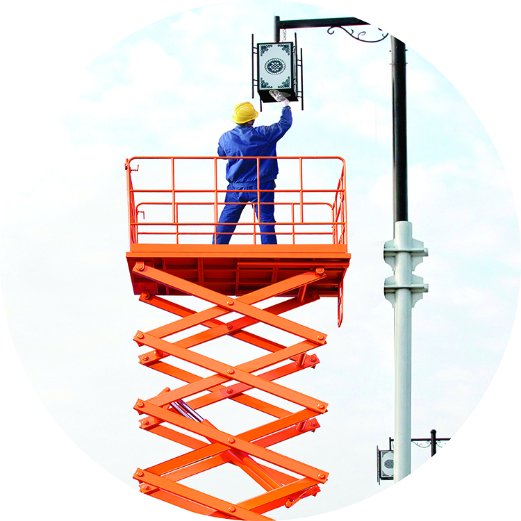 High-quality 6-14m Mobile Hydraulic Lift Platform for Painting
