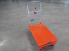 NIULI Lifting Platform 500kg Manual Mobile Hydraulic Scissor Lift Table Truck