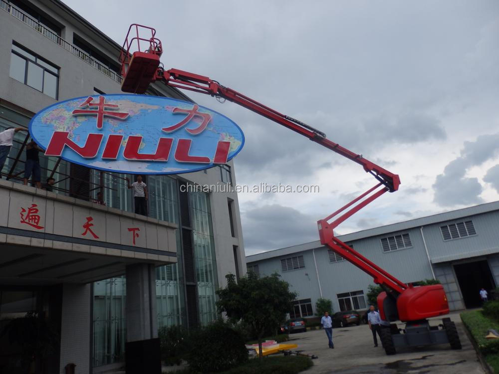 NIULI GTBZ-20AJ 20M Self-propelled articulating boom lifts